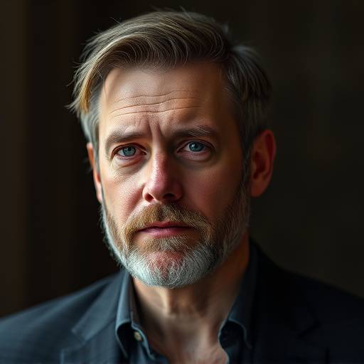 Porträt vom Simon Graf, Sänger und Dozänt